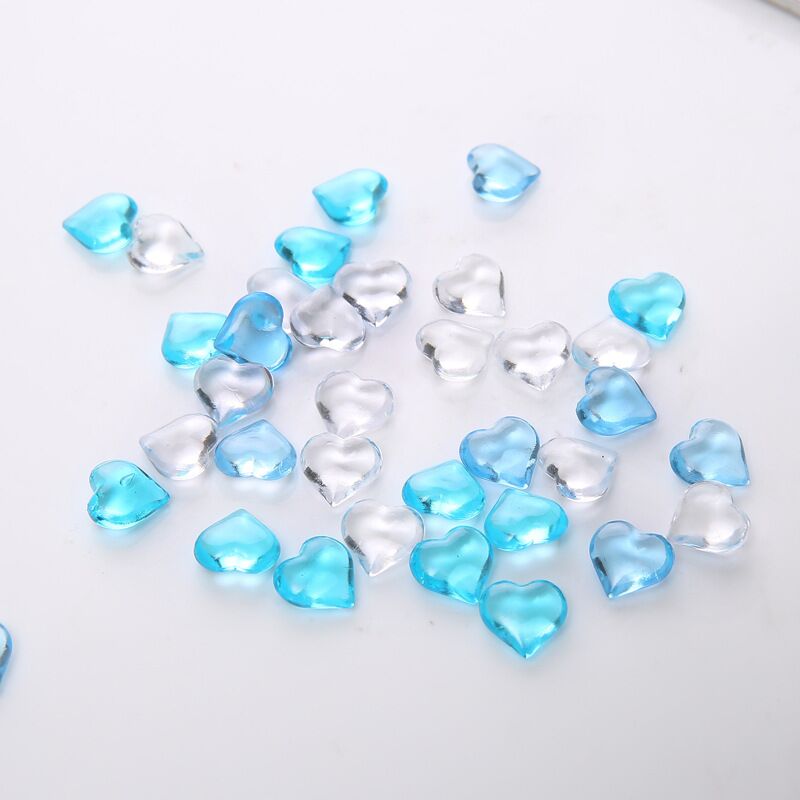 100PCS 10*4mm Heart Shape Acry - Board Game Economy ulasan dan harga