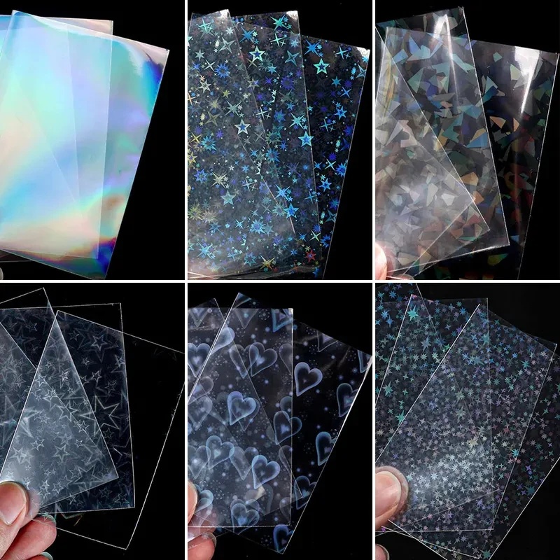 100/200/300Pcs 61x88mm Laser K - Board Game Film ulasan dan harga