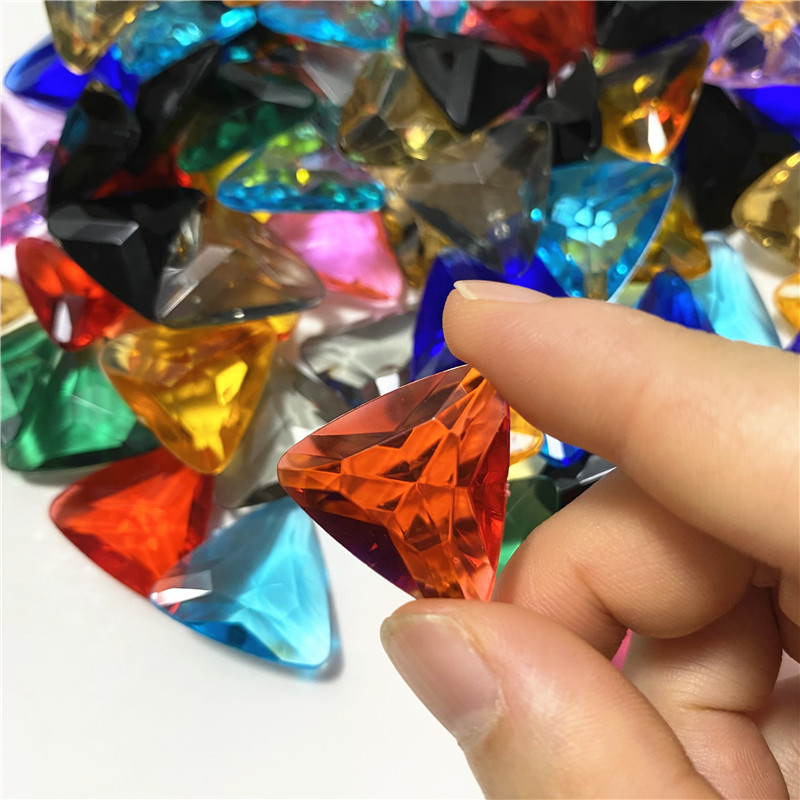 10Pcs Acrylic Plastic 23mm Cle - Board Game Economy ulasan dan harga