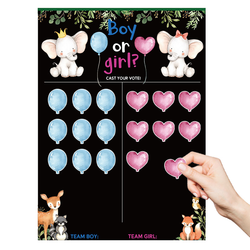 Boy or Girl Gender Reveal Voti - Board Game Impostor ulasan dan harga