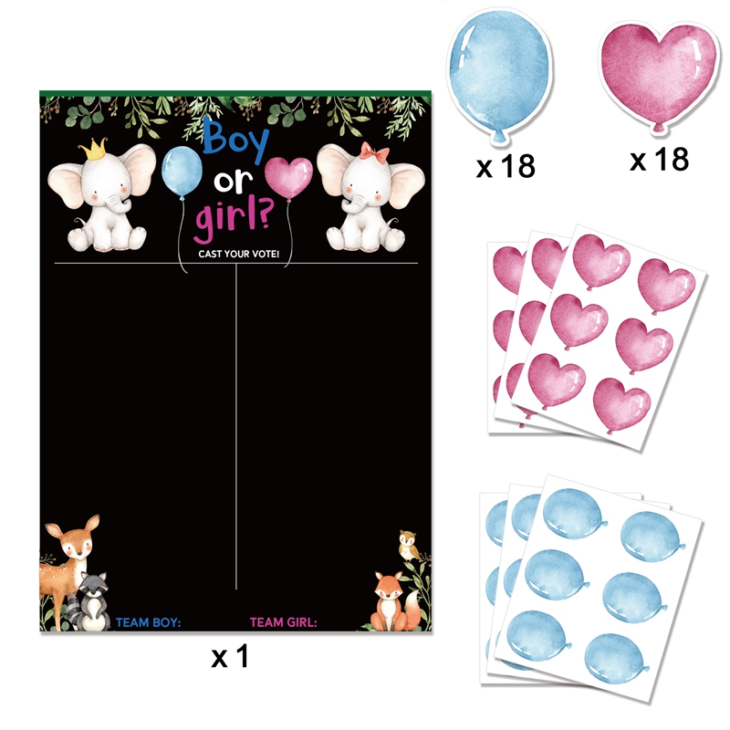 Boy or Girl Gender Reveal Voti - Board Game Impostor ulasan dan harga