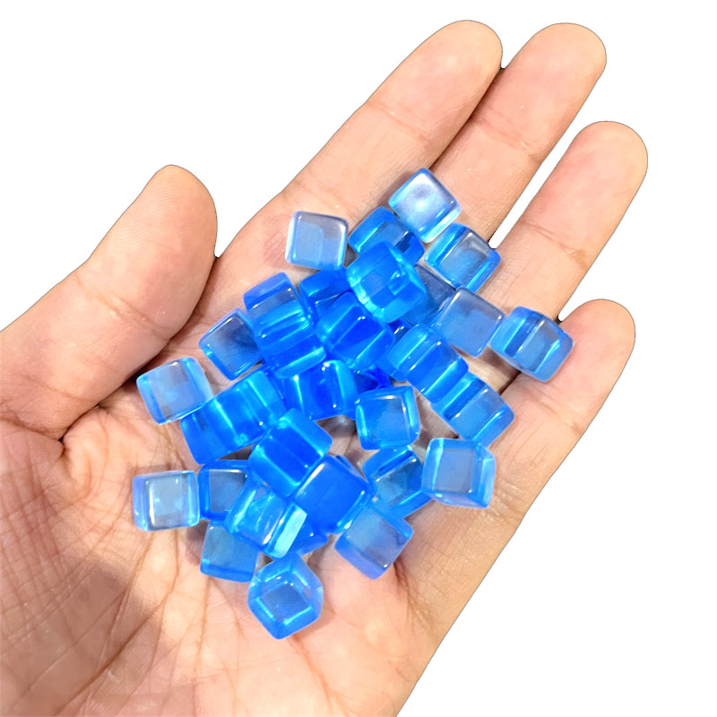100pcs/set 8mm Clear Cube Dice - Board Game Economy ulasan dan harga