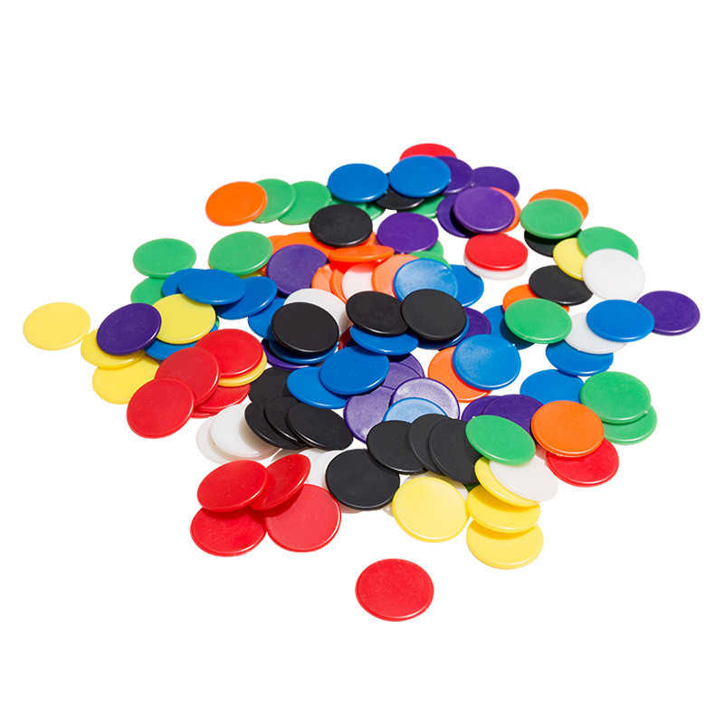 50/100/200pcs 19mm Chips Plast - Board Game Economy ulasan dan harga